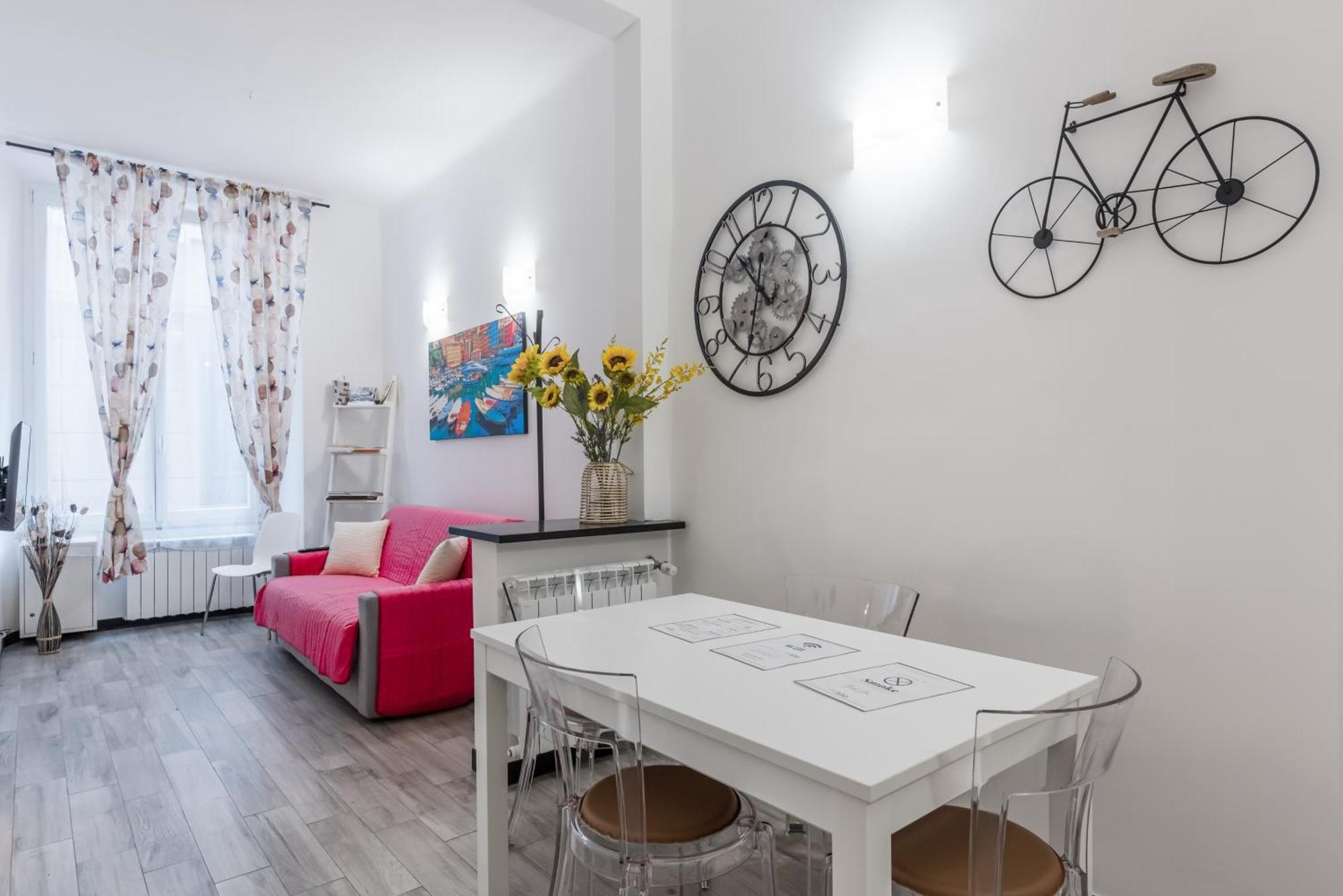 Acquario 5 Minuti, 1Br , Free A-C, Wifi & Netflix "City Center" By Tilo Genoa Exterior photo